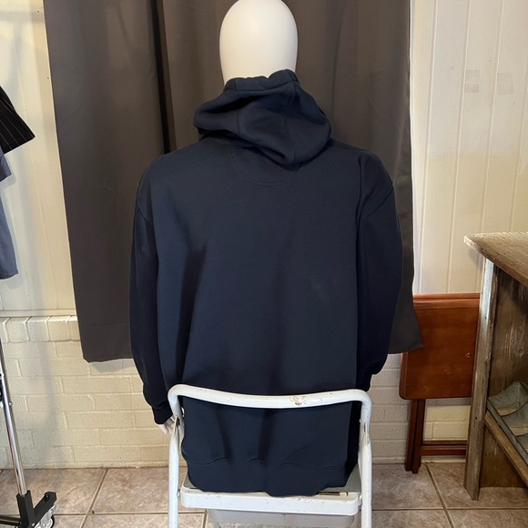 Carhartt Men's Navy Blue Hoodie - Picture 4 of 7